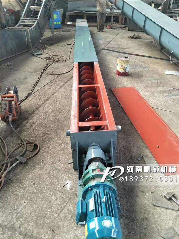 污泥無軸螺旋輸送機