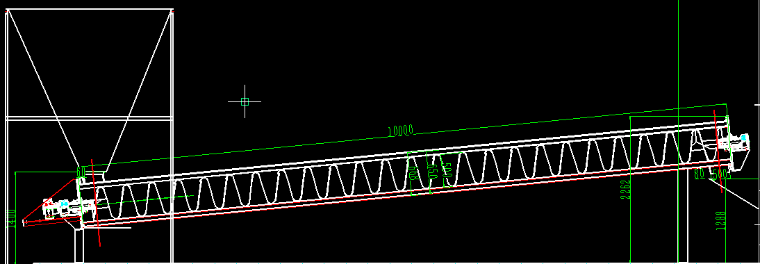 水平冷卻螺旋輸送機