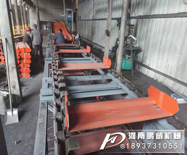 鑄件高溫鱗板輸送機