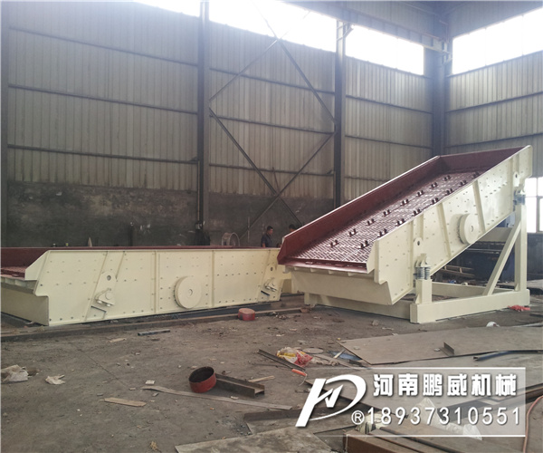 碎石直線振動篩傾斜角度和工作原理