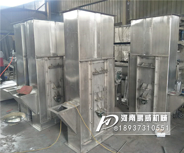 斗式提升機料斗脫落及回料過多的原因有哪些