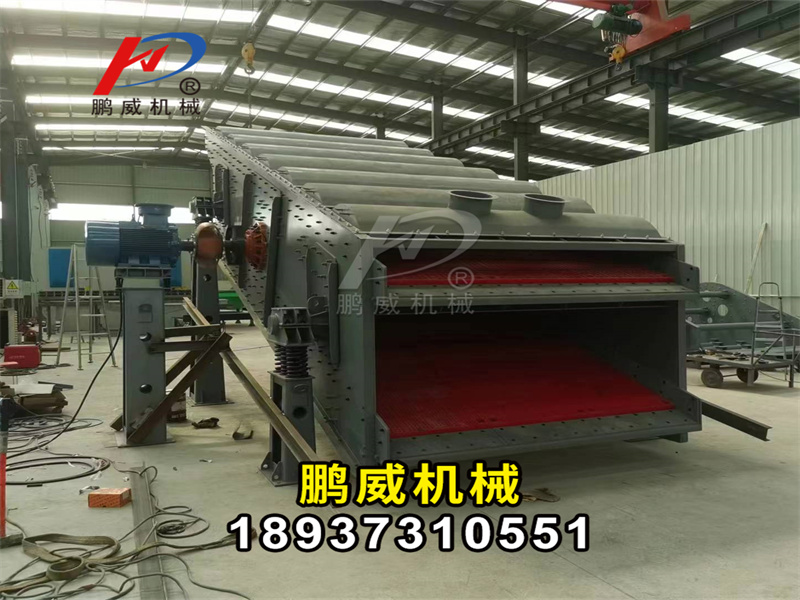 雙層沙石振動篩機